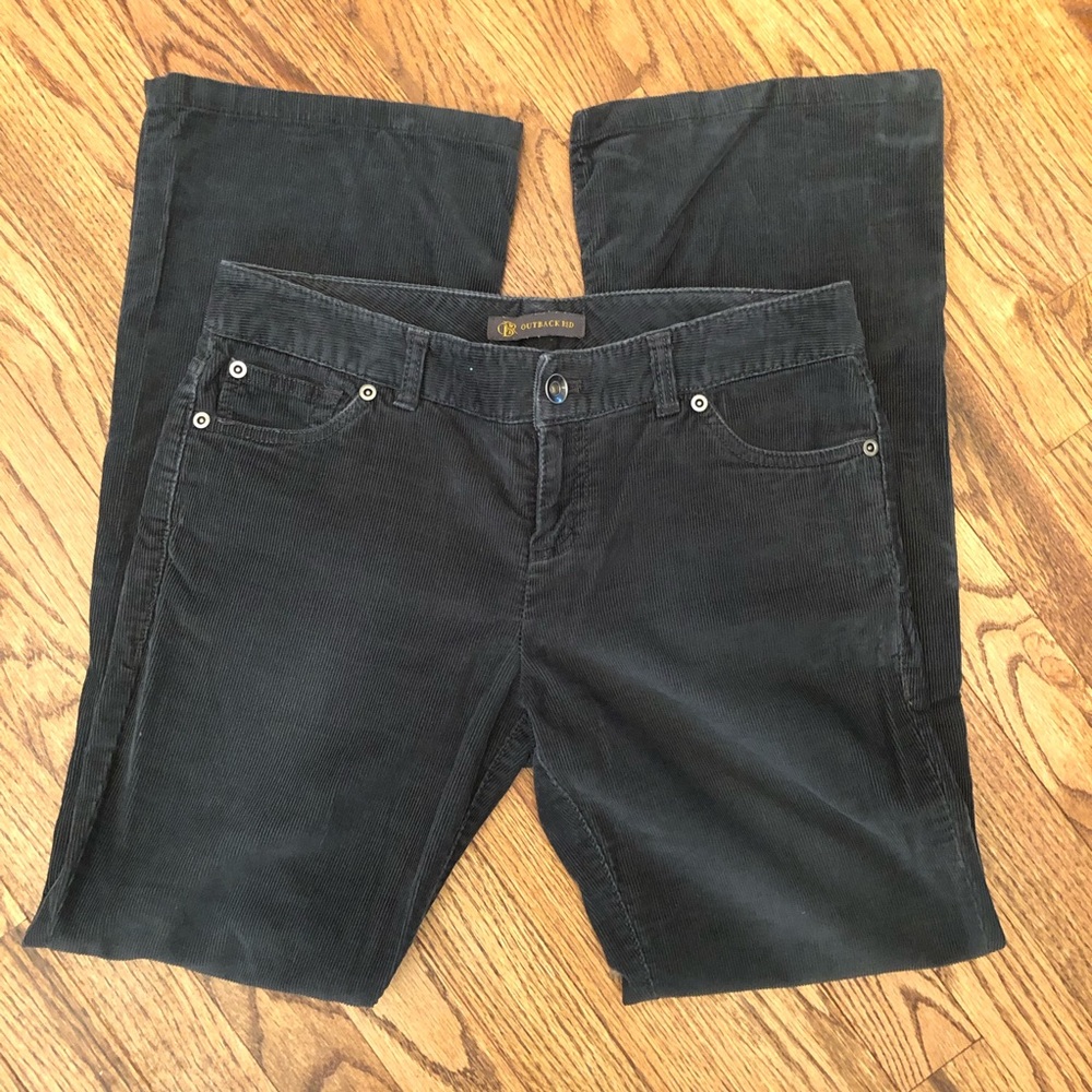 Vintage Blue Outback Red Trendy Corduroy Pants